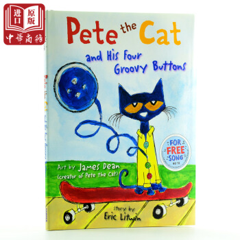 猫和他的球 Pete the Cat and His Four Groovy Button pdf epub mobi 电子书 下载