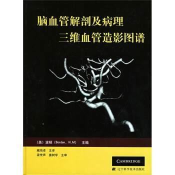 腦血管解剖及病理三維血管造影圖譜 pdf epub mobi 電子書 下載
