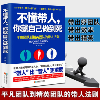 不懂帶人,你就自己做到死 基礎實用企業團隊管理成功勵誌銷售 領導力執行力金字塔原理書籍