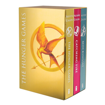 英文原版The Hunger Games 飢餓遊戲金箔版 3冊套裝 電影原著小說