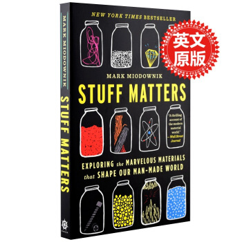 【中商原版】迷人的材料 英文原版 Stuff Matters10種改變世界的神奇物質 科普書