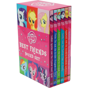 英文原版 My Little Pony Best Friends Boxed 小馬寶莉6冊