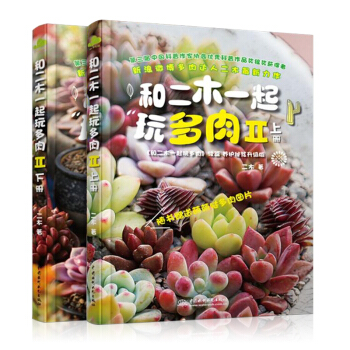 包郵 和二木一起玩多肉2（上下）養花 多肉書 多肉生活二木多肉書 多肉植物 書籍 pdf epub mobi 電子書 下載