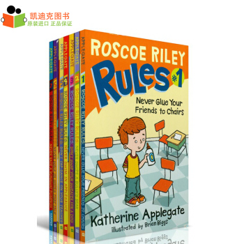美国进口 初级章节书 Roscoe Riley Rules 1-7 平装 pdf epub mobi 电子书 下载