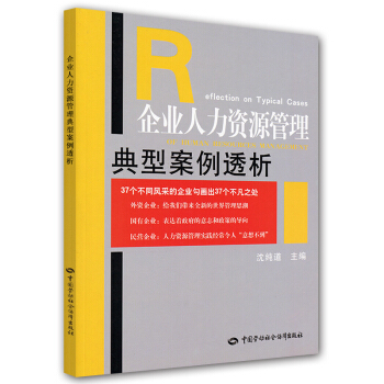 企業人力資源管理典型案例透析 pdf epub mobi 電子書 下載