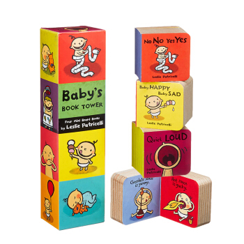 包邮 Baby's Book Tower 幼儿入门早教启蒙 英文原版绘本 小毛孩 宝宝塔书 pdf epub mobi 电子书 下载