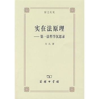 實在法原理:第一法哲學沉思錄