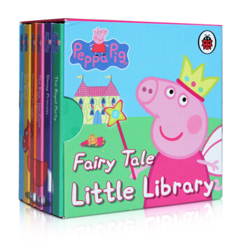 英文原版 小猪佩奇 Peppa Pig Fairy Tale Little Library 手掌书 pdf epub mobi 电子书 下载
