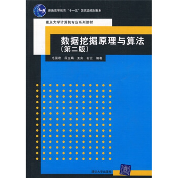 重點大學計算機專業係列教材：數據挖掘原理與算法（第2版） pdf epub mobi 電子書 下載