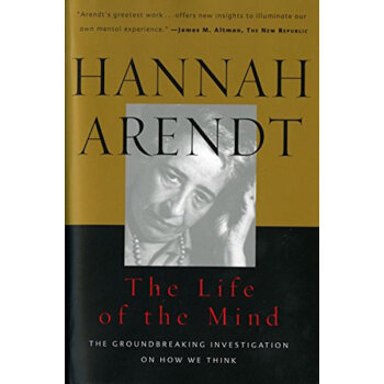 精神生活英文原版The Life of the MindHannah ArendtHach pdf epub mobi 電子書 下載