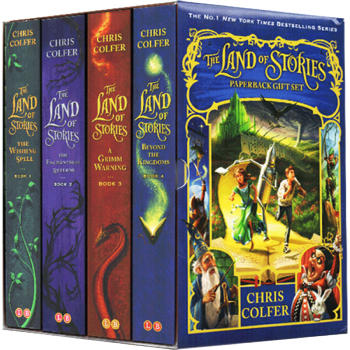 英文原版小说 The Land of Stories 故事之地异世界童话之旅 4册合售 pdf epub mobi 电子书 下载