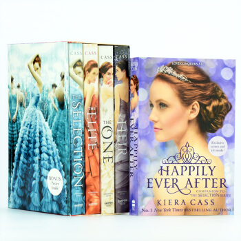 決戰王妃1-5全集套裝英文原版The Selection series KieraCass pdf epub mobi 電子書 下載