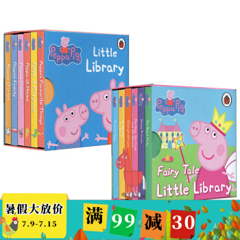 粉红猪小妹 Peppa Pig 纸板书12册礼盒 手掌书 小猪佩奇 英文原版绘本 pdf epub mobi 电子书 下载