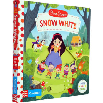 BUSY係列 First Stories Snow White 紙闆 機關 操作 活動書英文原版繪本