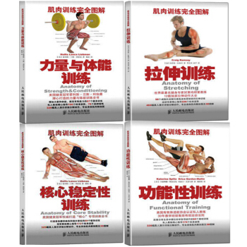 肌肉训练完全图解：力量与体能训练+拉伸训练+核心稳定性训 pdf epub mobi 电子书 下载