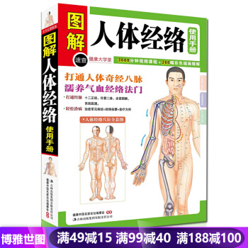 圖解人體經絡使用手冊 穴位按摩中醫養生人體經絡 傢庭中醫保健養生書籍 中醫養生經絡使用手冊 pdf epub mobi 電子書 下載