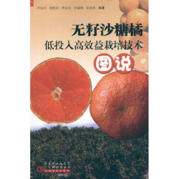 无籽砂糖橘低投入高效益栽培技术图说 pdf epub mobi 电子书 下载