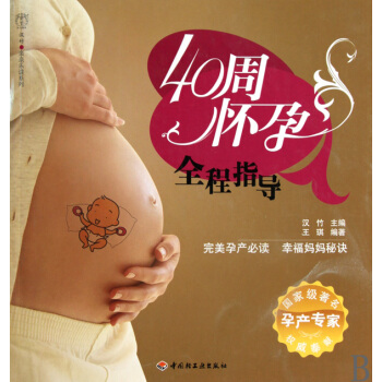 40周怀孕全程指导/汉竹亲亲乐读系列 pdf epub mobi 电子书 下载