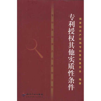 專利復審委員會案例詮釋 專利授權其他實質性條件