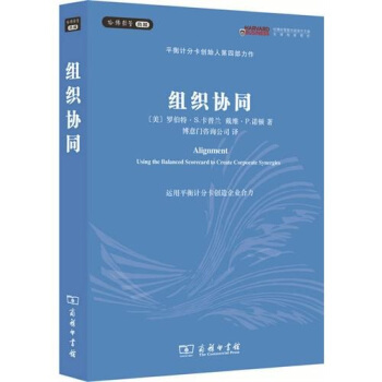组织协同：运用平衡计分卡创造企业合力 pdf epub mobi 电子书 下载