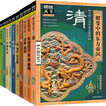 历史书籍图说天下·话说中国历史 中国历史系列全10册上下五千年中国通史中国古代史春秋战国 pdf epub mobi 电子书 下载
