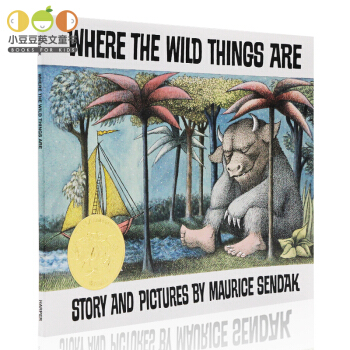 英文原版 Where the Wild Things Are 野兽国 4-8岁儿童绘本