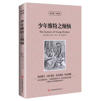 少年维特之烦恼 英文原版+中文版 英汉对照 读名著学英语中英文双语世界名着歌德小说中小学生