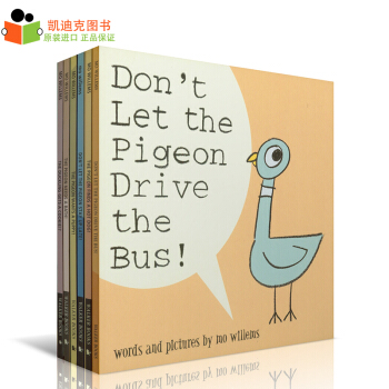 彆讓鴿子開巴士係列莫威廉 pigeon 英文原版繪本6冊平裝3-6歲# pdf epub mobi 電子書 下載