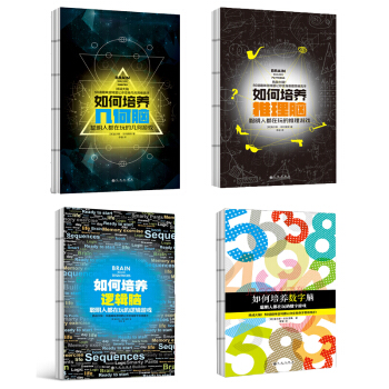 如何培养聪明脑套装（套装共4本 数字脑+逻辑脑+几何脑+推理脑） pdf epub mobi 电子书 下载