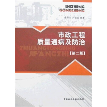 市政工程質量通病及防治(第2版)