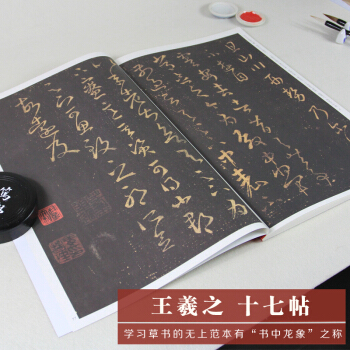 曆代碑帖法書選精粹 王羲之十七帖草書毛筆篆書法字帖書譜墨跡中華經典彩色放大本中國碑帖名品 pdf epub mobi 電子書 下載