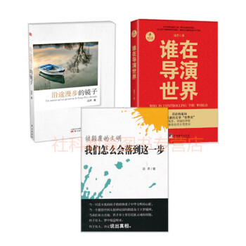 現貨 邊芹作品全三冊 被顛覆的文明：我們怎麼會落到這一步+沿途漫步的鏡子+誰在導演世界 pdf epub mobi 電子書 下載