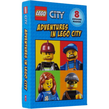 Adventures In Lego City 盒裝8冊 樂高城市曆險繪本書 學樂分級讀物 英文原版