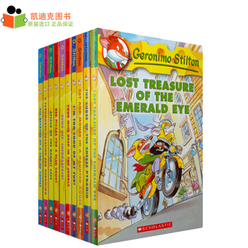 Geronimo Stilton 老鼠记者 1-10册英文原版小说平装 7-14# pdf epub mobi 电子书 下载