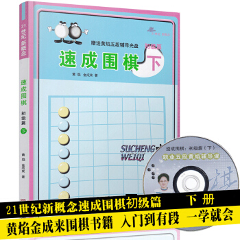 21世纪新概念速成围棋初级篇下册 黄焰金成来著 围棋入门与提高围棋入门书籍 pdf epub mobi 电子书 下载