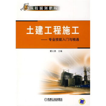 土建工程施工：专业技能入门与精通 pdf epub mobi 电子书 下载