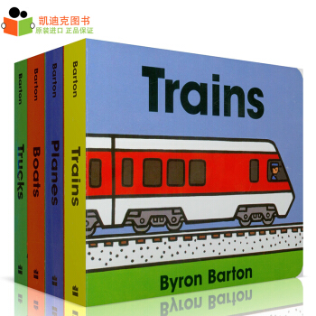 英文原版绘本 Byron Barton 作品交通工具小百科8册纸板0-4岁# pdf epub mobi 电子书 下载