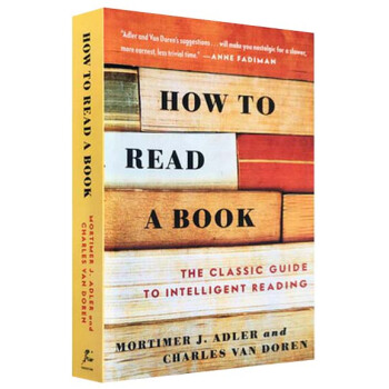 英文原版 How to Read a Book如何閱讀一本書 莫提默艾德勒 進口原版 pdf epub mobi 電子書 下載
