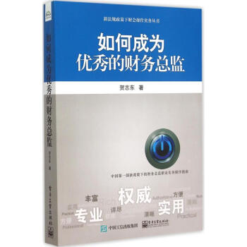 如何成為優秀的財務總監 pdf epub mobi 電子書 下載