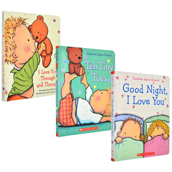 Caroline Jayne I Love You Through 3冊閤售 晚安故事英文原版繪本 pdf epub mobi 電子書 下載