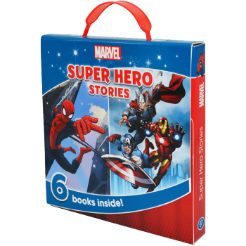 Marvel Super Hero Stories 漫威超級英雄故事圖畫書 6冊禮盒裝 英文原版 pdf epub mobi 電子書 下載
