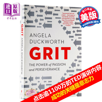 【中商原版】坚毅 英文 Grit: The Power of Passion and Persev pdf epub mobi 下载