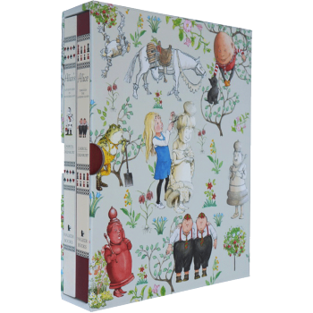 Alice in Wonderland Slipcase Set爱丽丝2册礼盒装 格林威奖 pdf epub mobi 电子书 下载