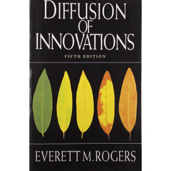 【中商原版】创新的扩散（第五版） 英文原版 diffusion of innovations pdf epub mobi 电子书 下载