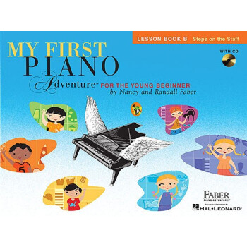 英文原版 Faber Piano Adventures: My First菲伯尔我的钢琴启蒙课:B级