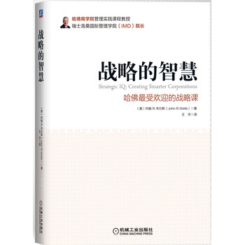 现货 战略的智慧（经典版） [美]约翰 R.韦尔斯 机械工业出版 pdf epub mobi 电子书 下载