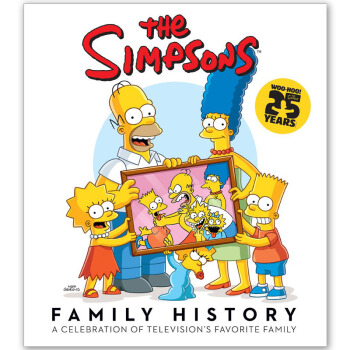 The Simpsons Family History 辛普森一家历史 英文原版 pdf epub mobi 电子书 下载