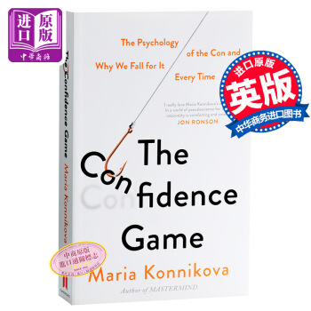 【中商原版】自信的游戏 英文原版 The Confidence Game pdf epub mobi 电子书 下载