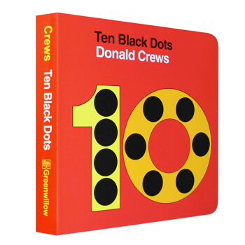 10个小黑点 纸板书英文原版 Ten Black Dots 吴敏兰绘本123 数数字 词汇想象力培养 pdf epub mobi 电子书 下载