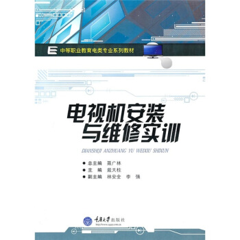 中等职业教育电类专业系列教材：电视机安装与维修实训 pdf epub mobi 电子书 下载